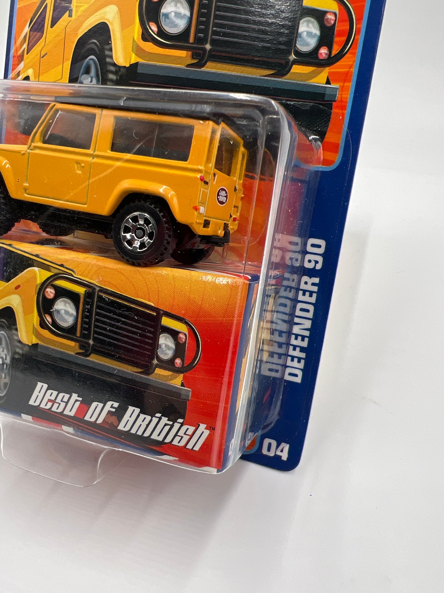 Matchbox Best Of British #4 Defender 90 Yellow