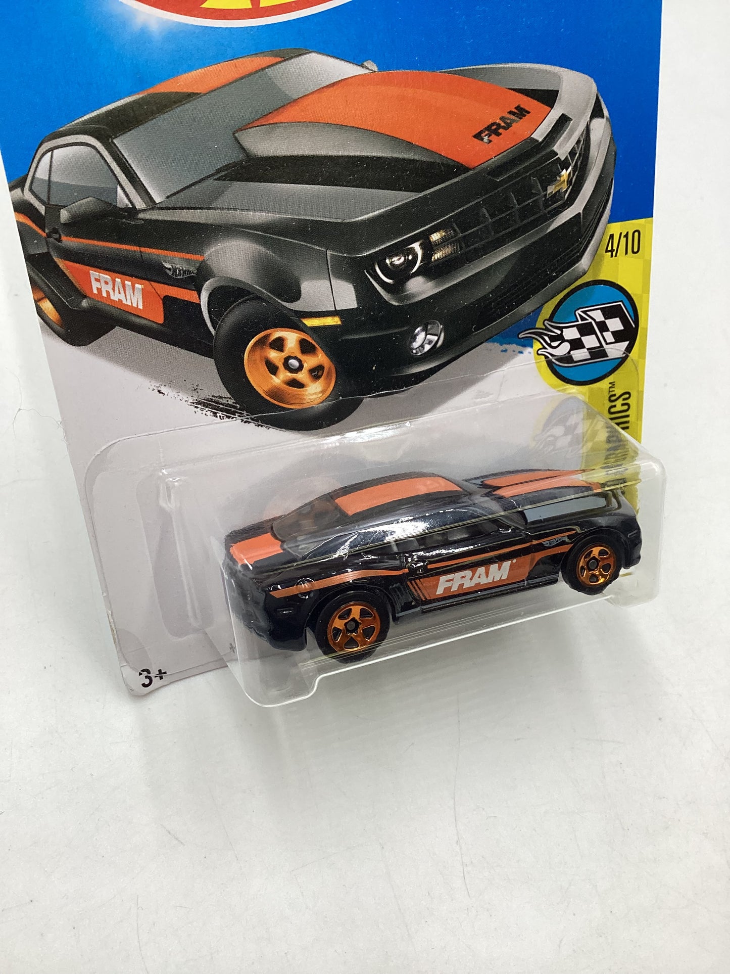 2016 Hot Wheels #179 Black 13 Chevrolet Copo Camaro 6E