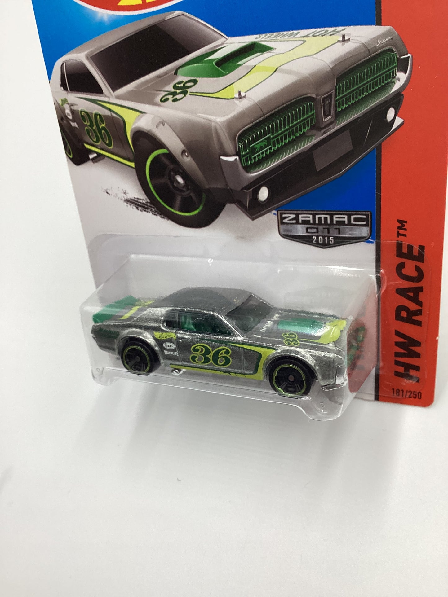 2015 Hot Wheels Zamac 011 #181 68 Mercury Cougar 144H