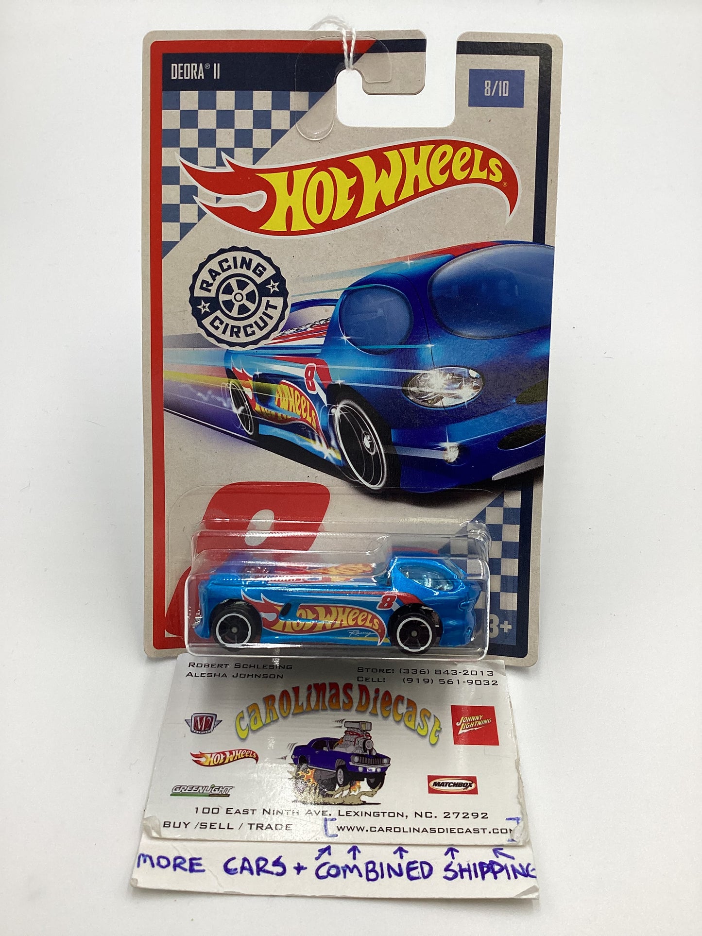 2017 Hot Wheels Racing Circuit #8 Deora II 151C