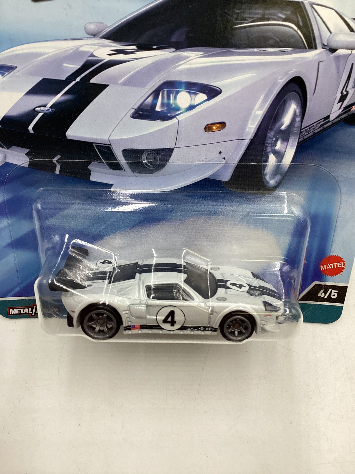 Hot wheels Speed Machines 4/5 Ford GT 253B