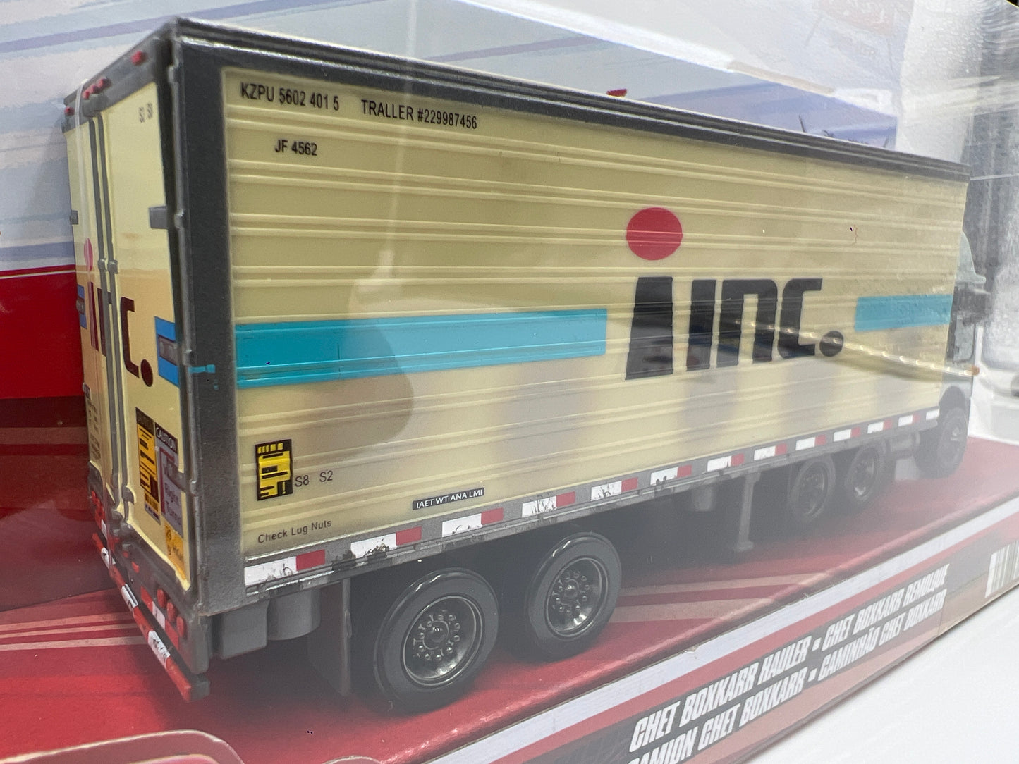 2025 Disney Pixar Cars 1:55 Scale Chet Boxkarr Hauler HTF