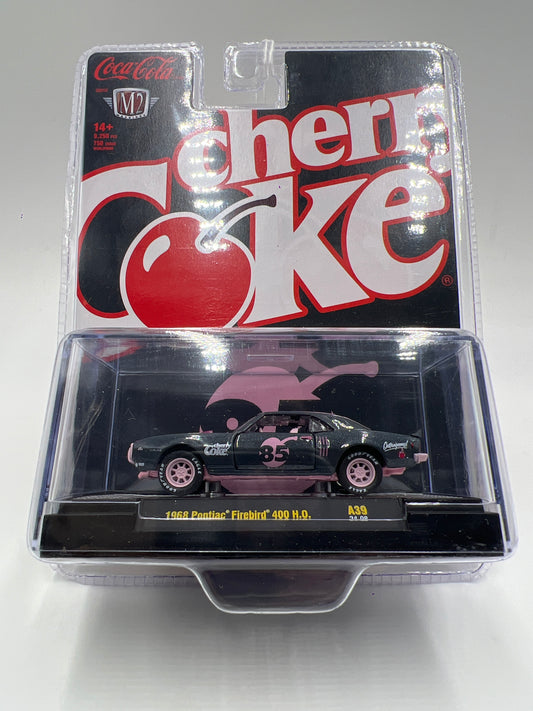 M2 Machines Coca Cola Cherry Coke CHASE 1968 Pontiac Firebird 400 HO A39
