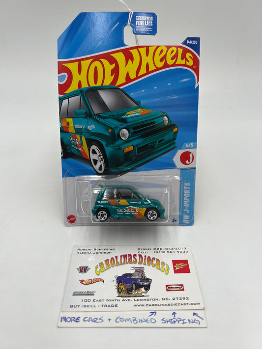 2025 Hot Wheels F Case Treasure Hunt #141 85 Honda City Turbo II 277E