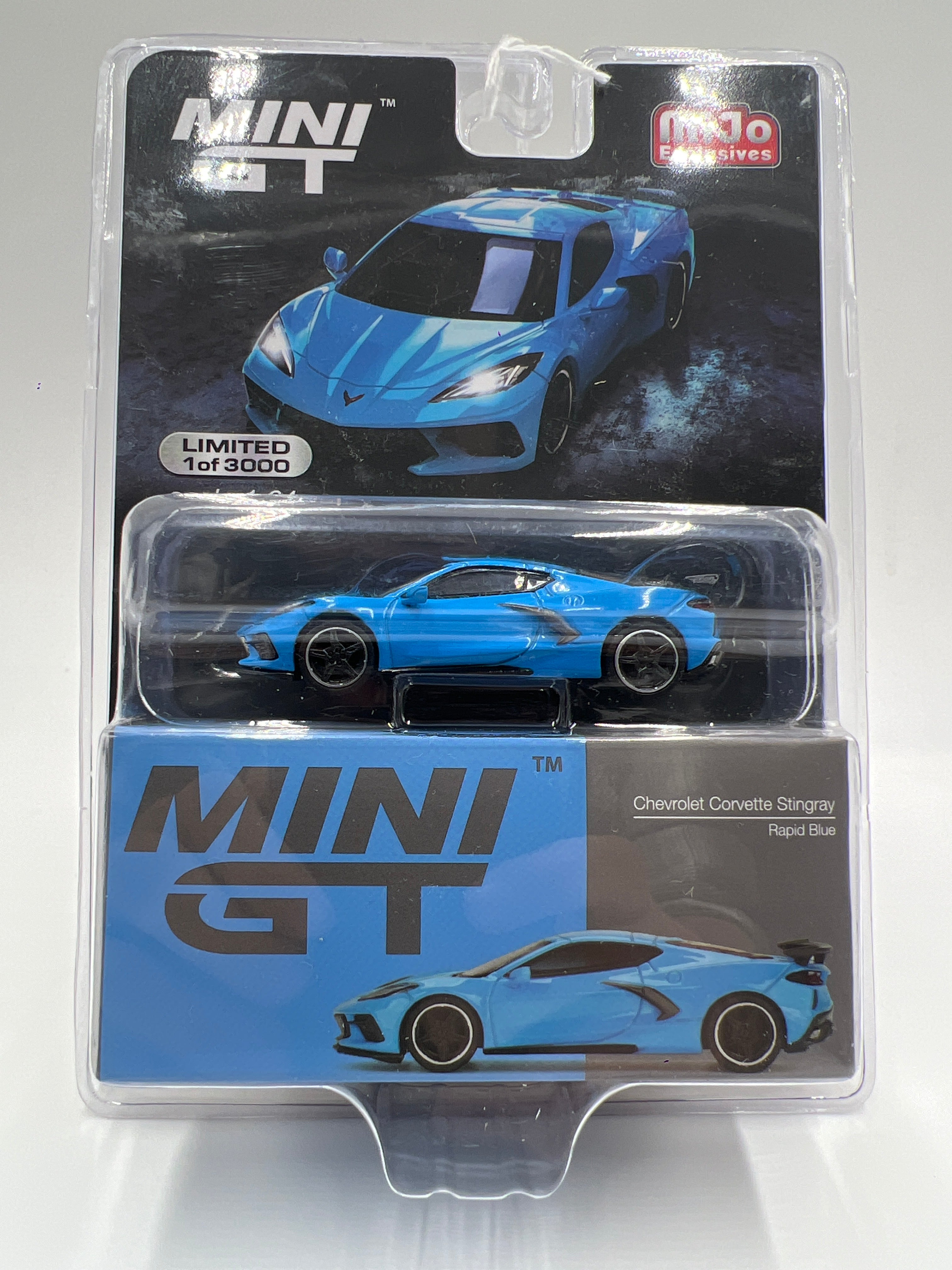 Mini GT Mijo Exclusives #251 Chevrolet Corvette Stingray Blue