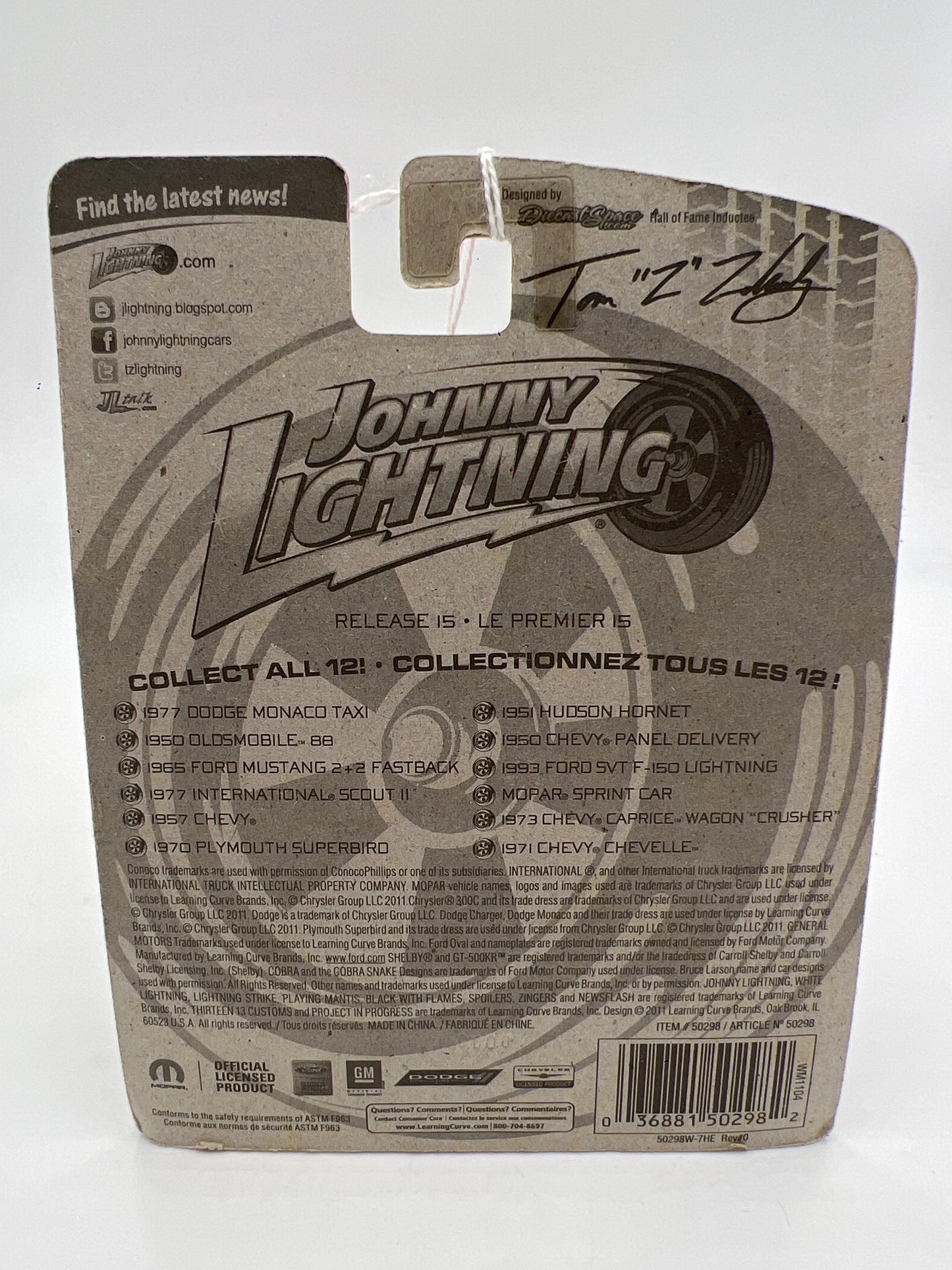 Johnny Lightning Release #15 1993 Ford SVT F-150 Lightning Black VHTF