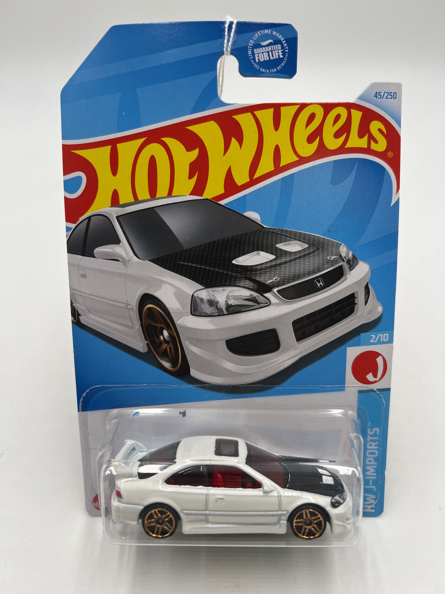 2024 Hot Wheels G Case #45 Honda Civic Si White 76A