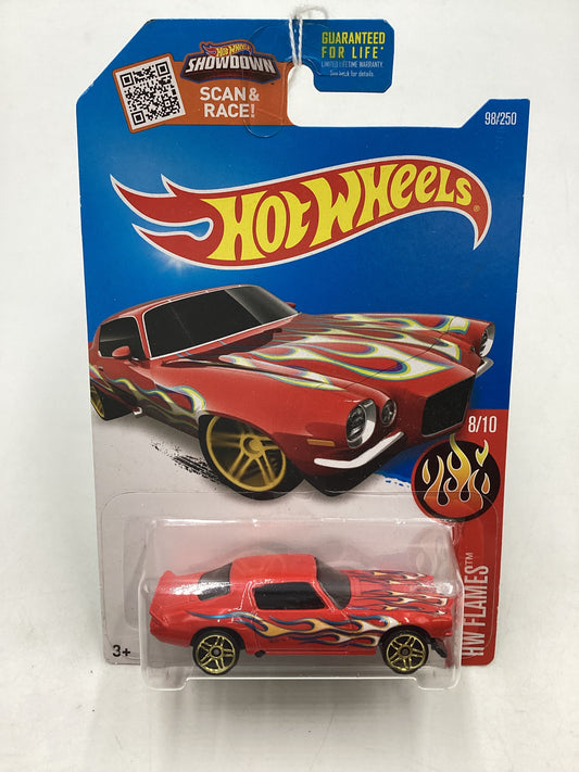 2016 Hot wheels #98 70 Camaro Red 14B
