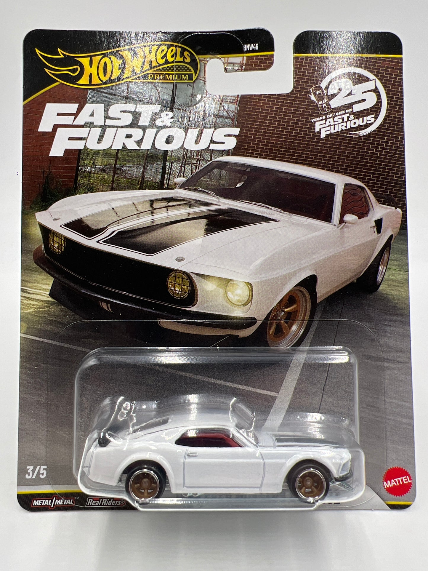 2026 Hot Wheels Premium Fast & Furious 25th Anniversary Complete Set Of 5