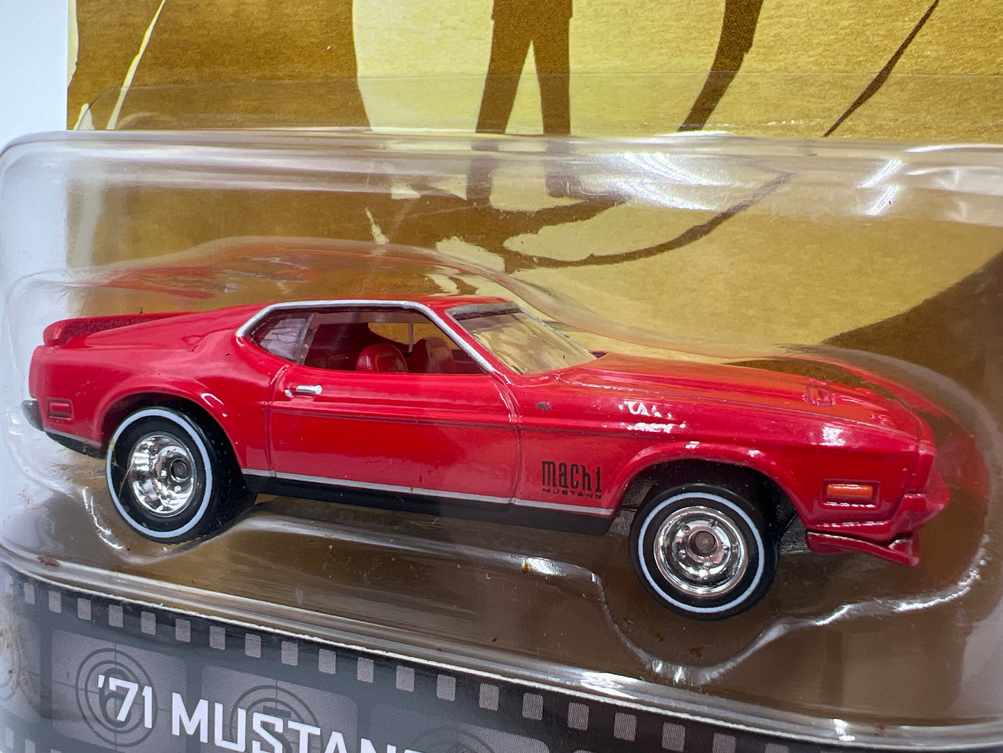 Hot Wheels Premium Retro Entertainment 007 Diamonds Are Forever 71 Mustang Mach 1 Red