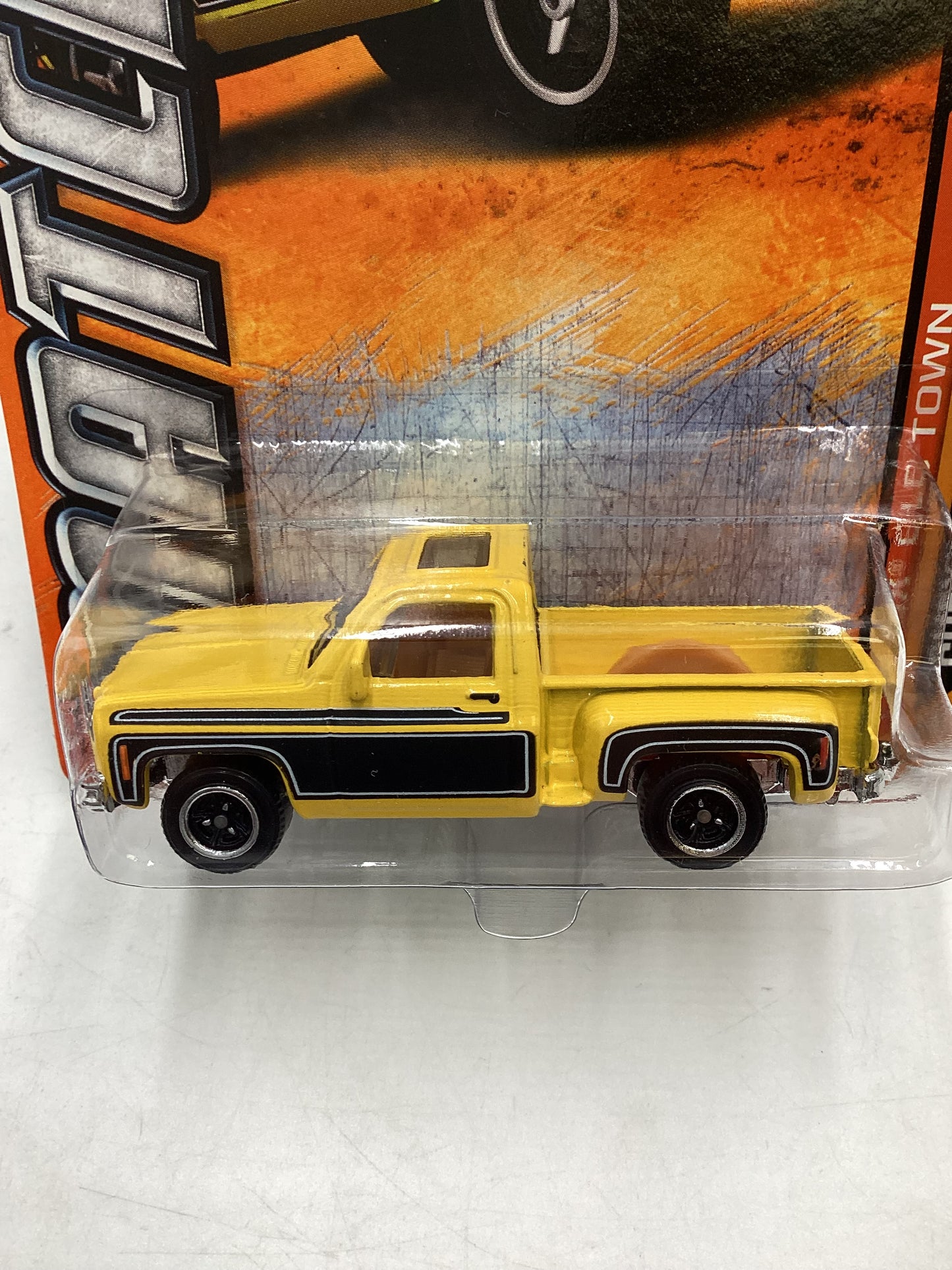 Matchbox MBX Old Town #6 Chevy Stepside Yellow