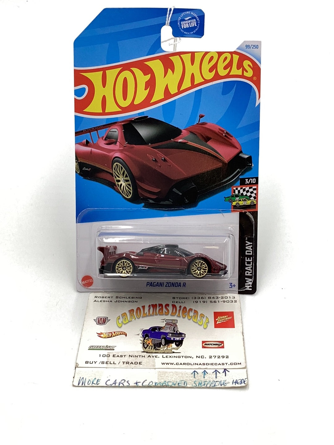 2024 Hot Wheels D case #99 Pagani Zonda R 104E