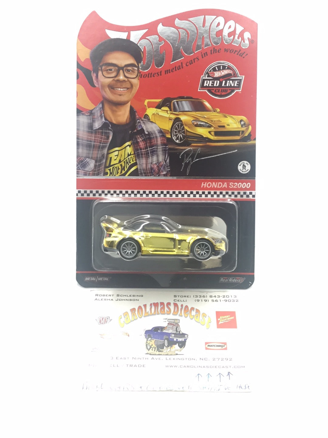 Hot wheels redline club Honda S2000 9380/30000 with protector