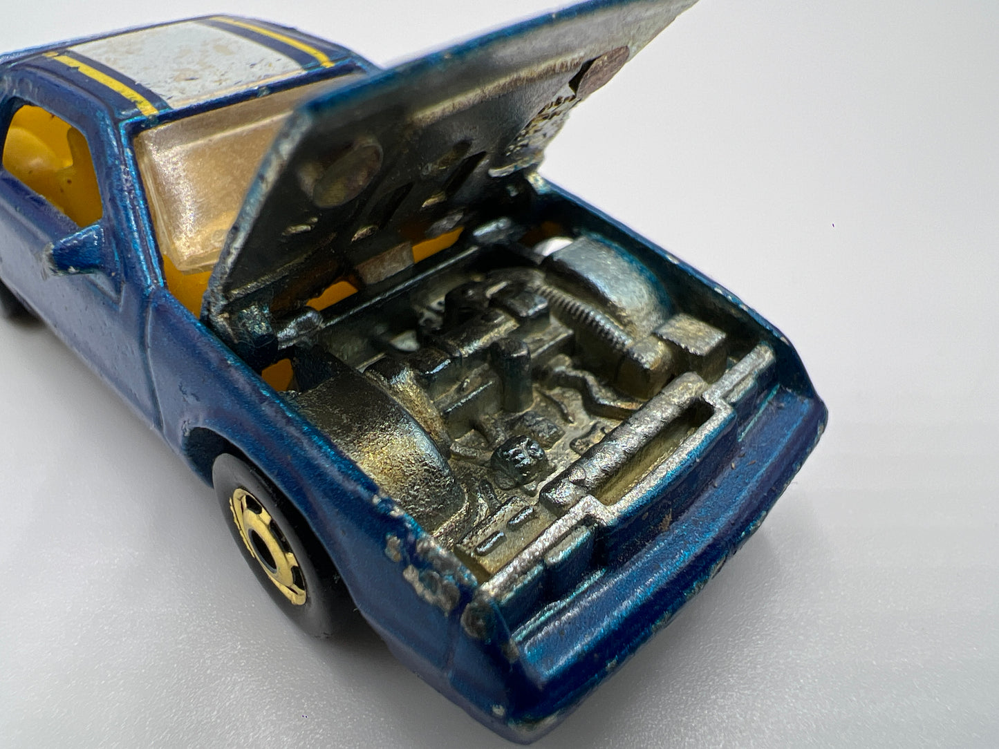 Hot Wheels 1/64 Blackwall Turbo Heater Dodge Daytona Blue Loose