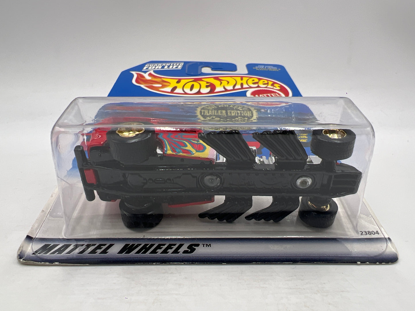 1999 Hot Wheels Collector #994 Trailer Edition Special Way 2 Fast Red W/Real Riders SR
