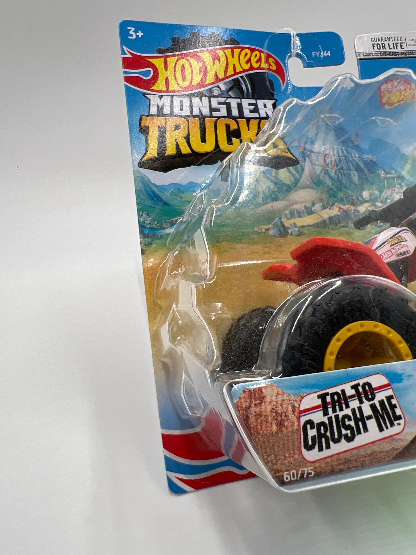 2022 Hot Wheels Monster Trucks Crash Legends #60 Tri To Crush Me 132F