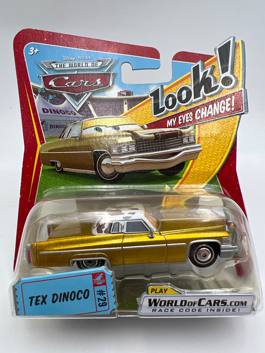 Disney Pixar The World Of Cars Look My Eyes Change #29 Tex Dinoco 137B