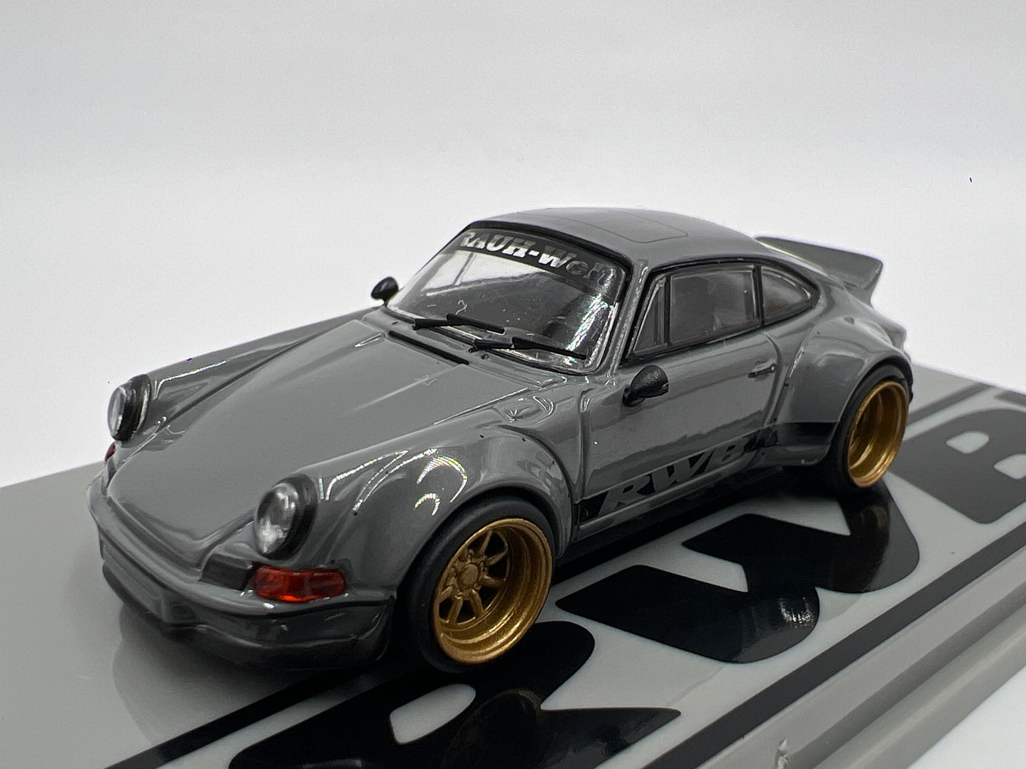 Tarmac Works x Hobby 64 Porsche RWB Backdate Gray