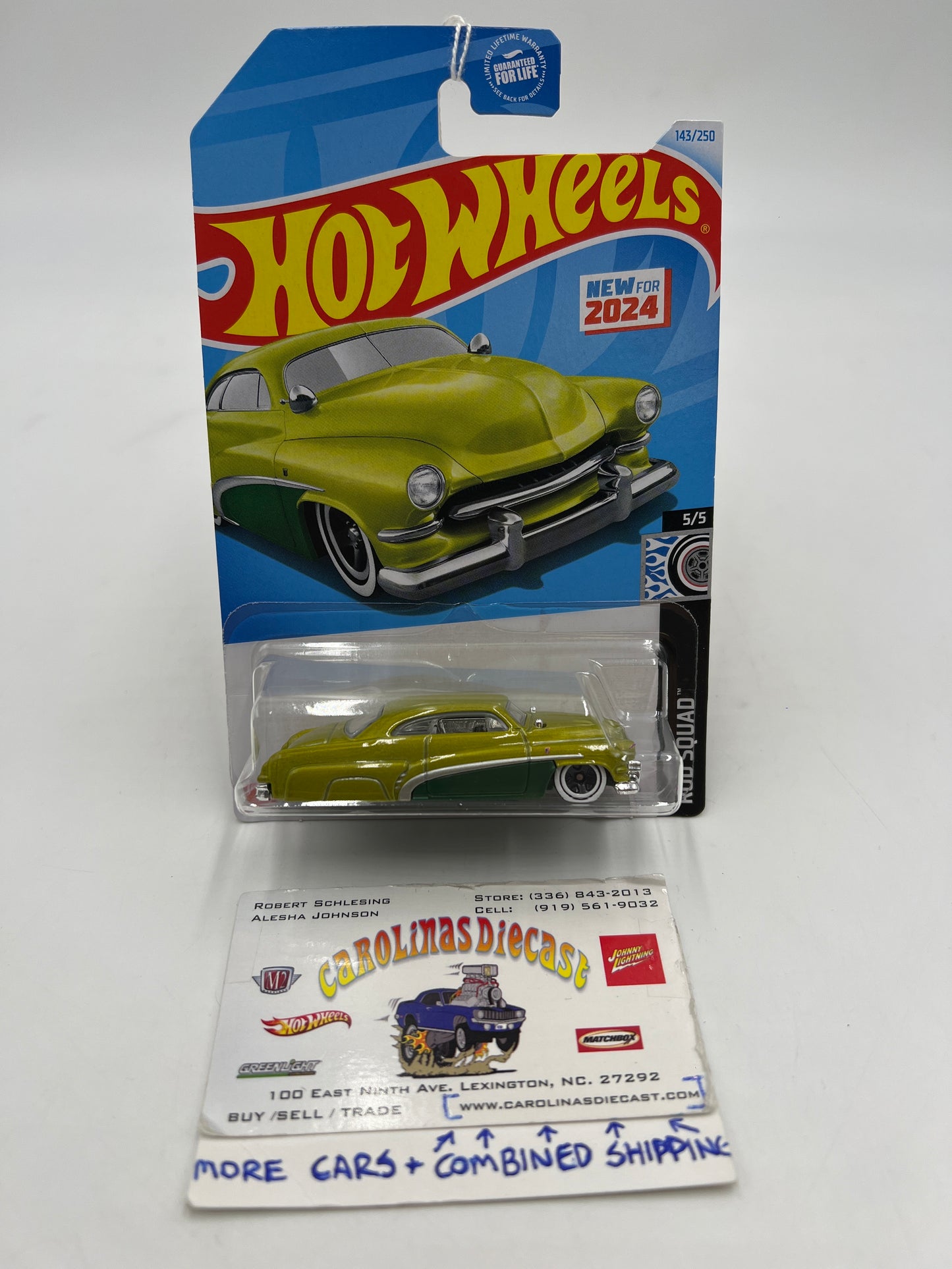 2024 Hot Wheels N Case #143 Hirohata Merc Green