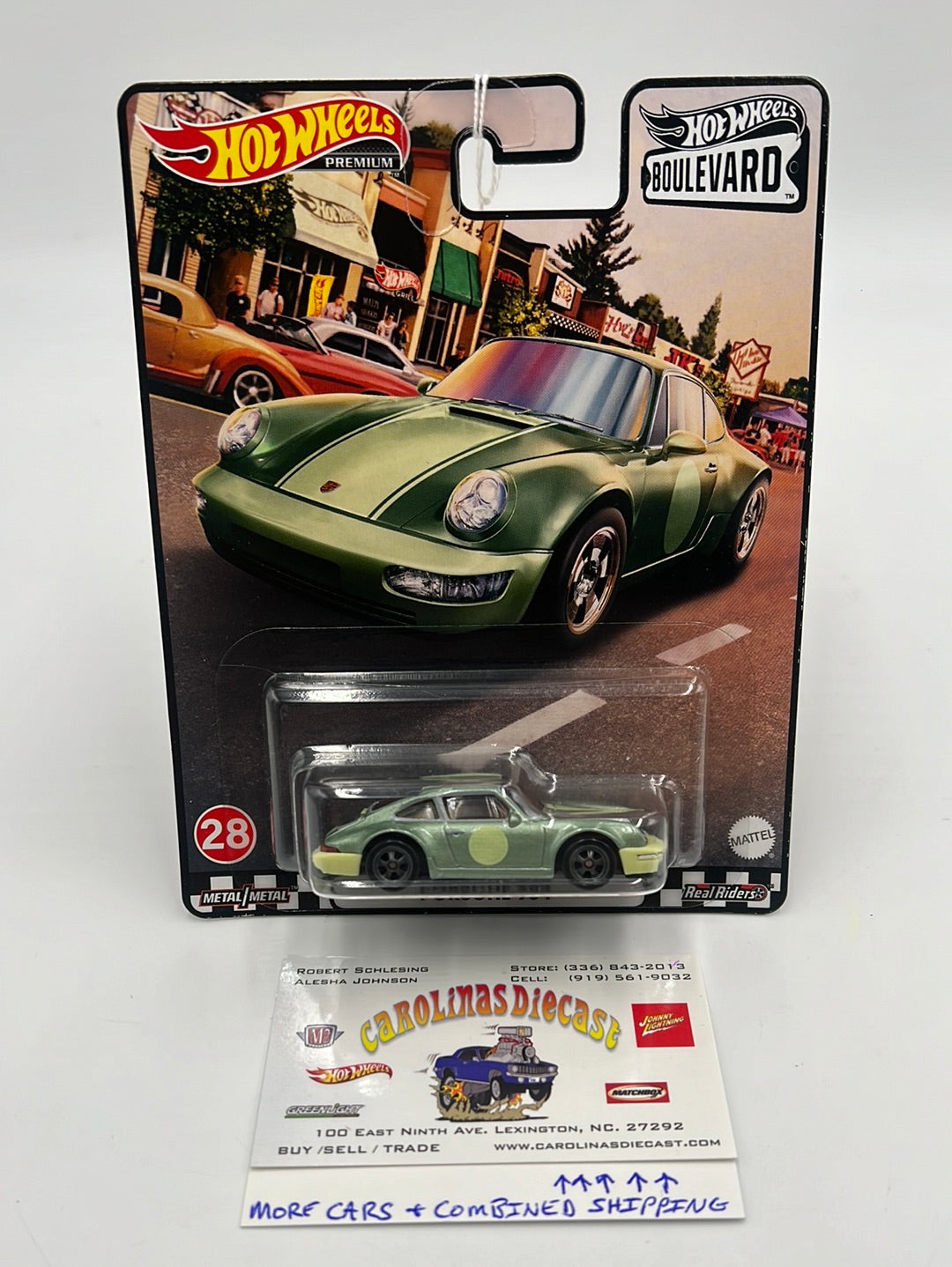 Hot Wheels Premium Boulevard #28 Porsche 964 264F