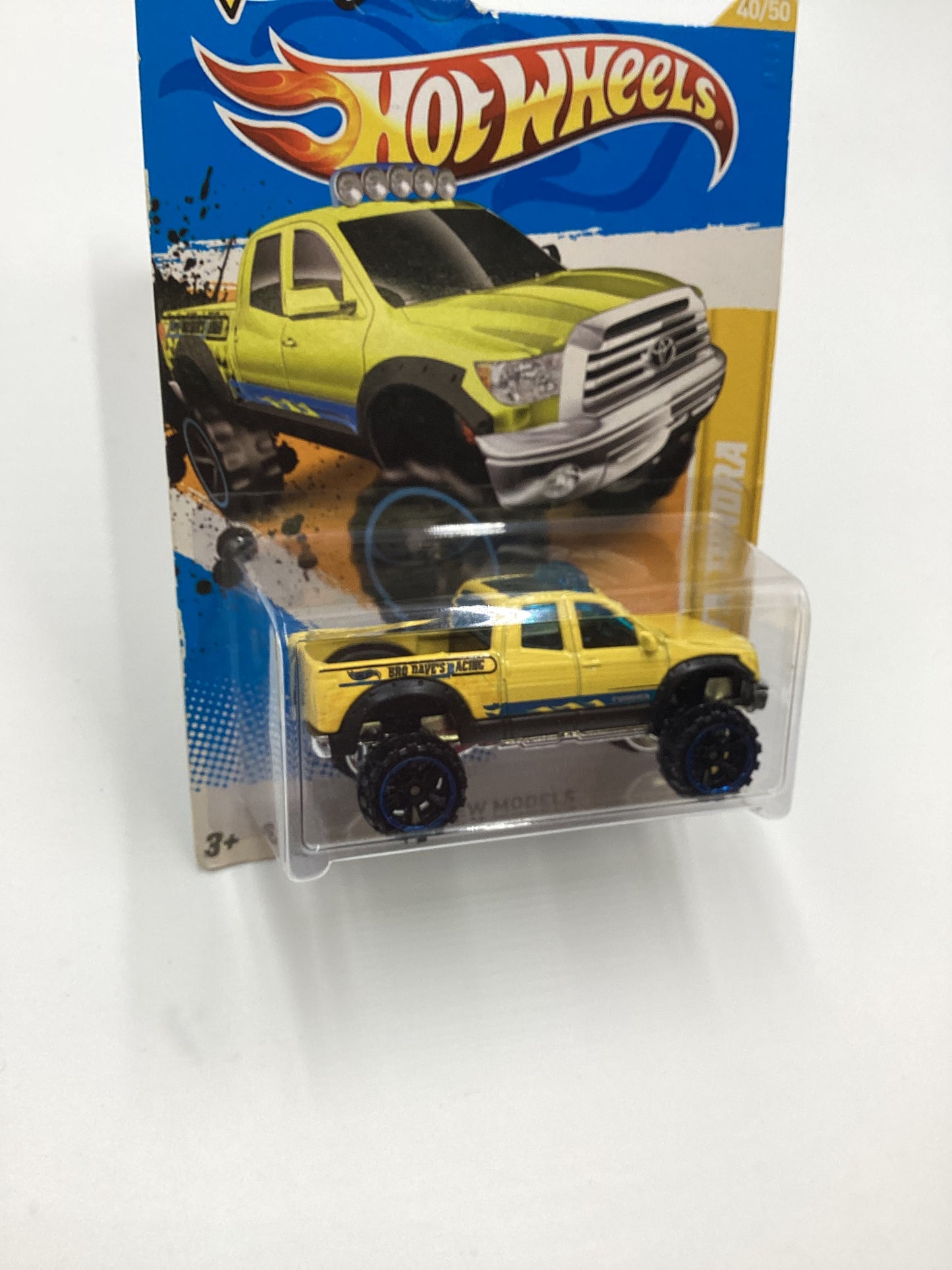 2012 Hot Wheels #40 10 Toyota Tundra Yellow