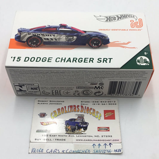 Hot Wheels ID 15 Dodge Charger SRT series 1