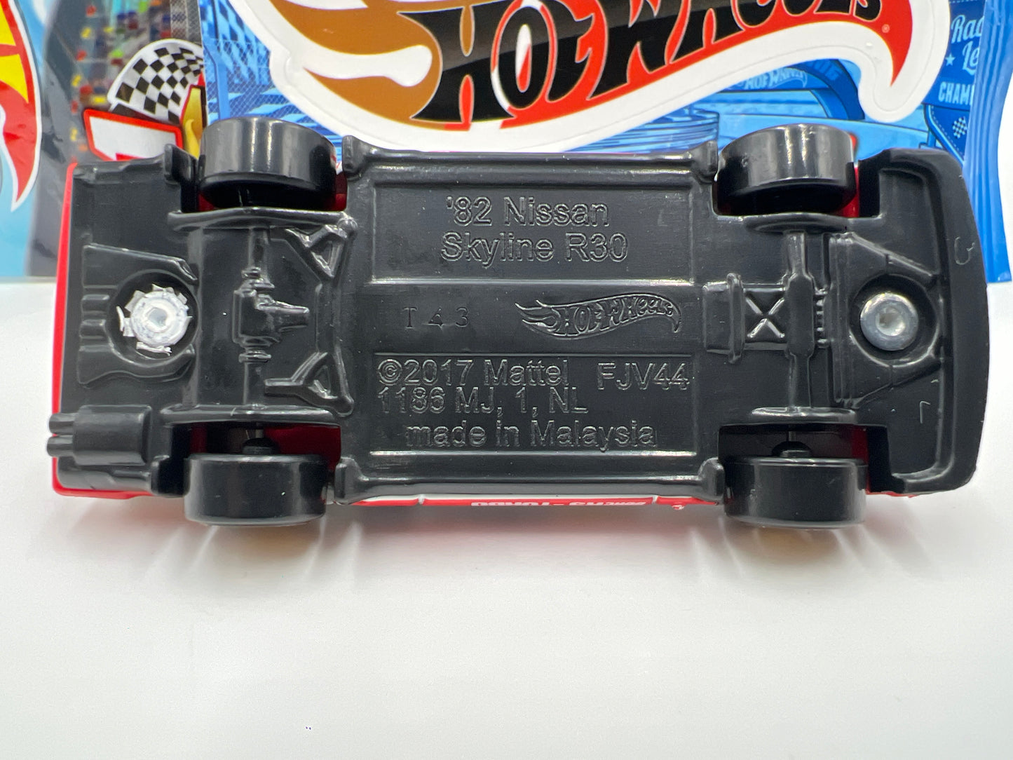 2025 Hot Wheels Mystery Models Series 1 #2 Chase 82 Nissan Skyline RS KDR30 White