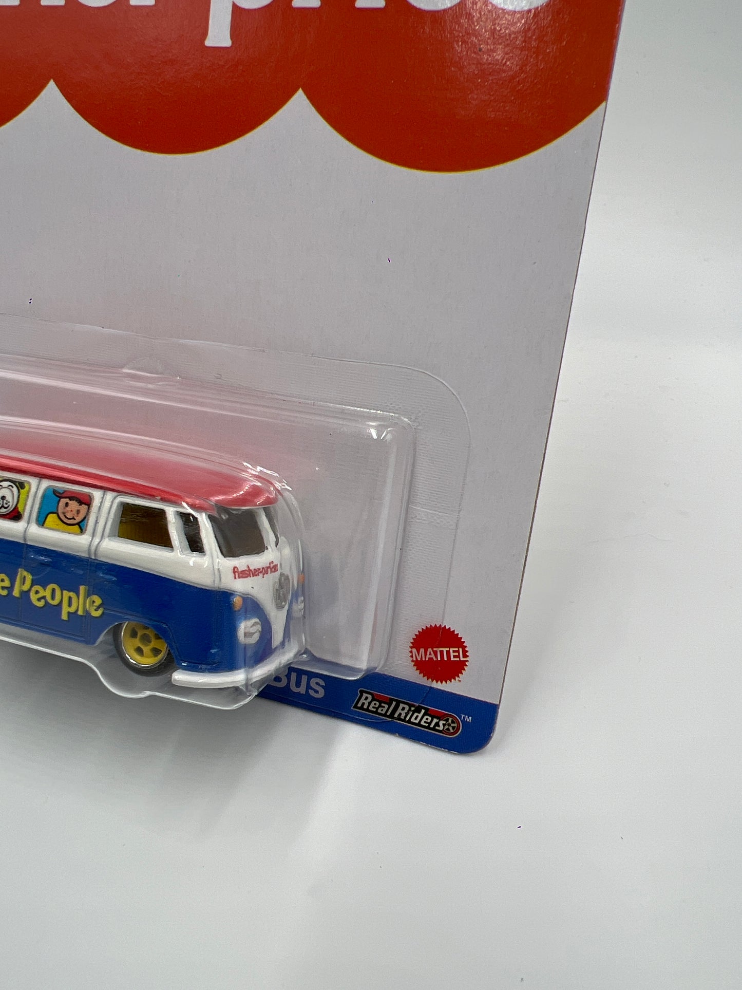 Hot Wheels Premium Fisher Price #5 Volkswagen T1 Panel Bus 268A