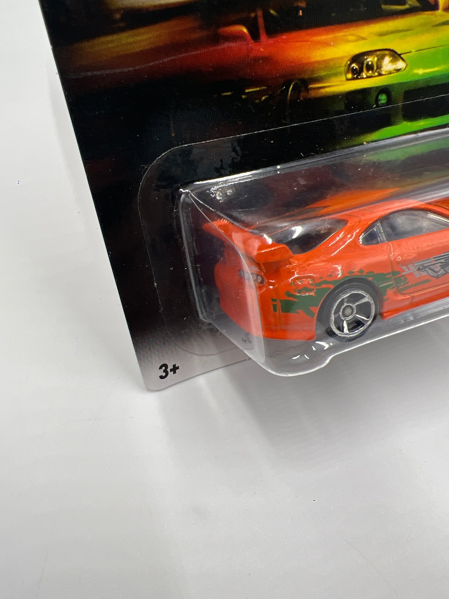2016 Hot Wheels Fast & Furious #1 94 Toyota Supra Orange W/Protector