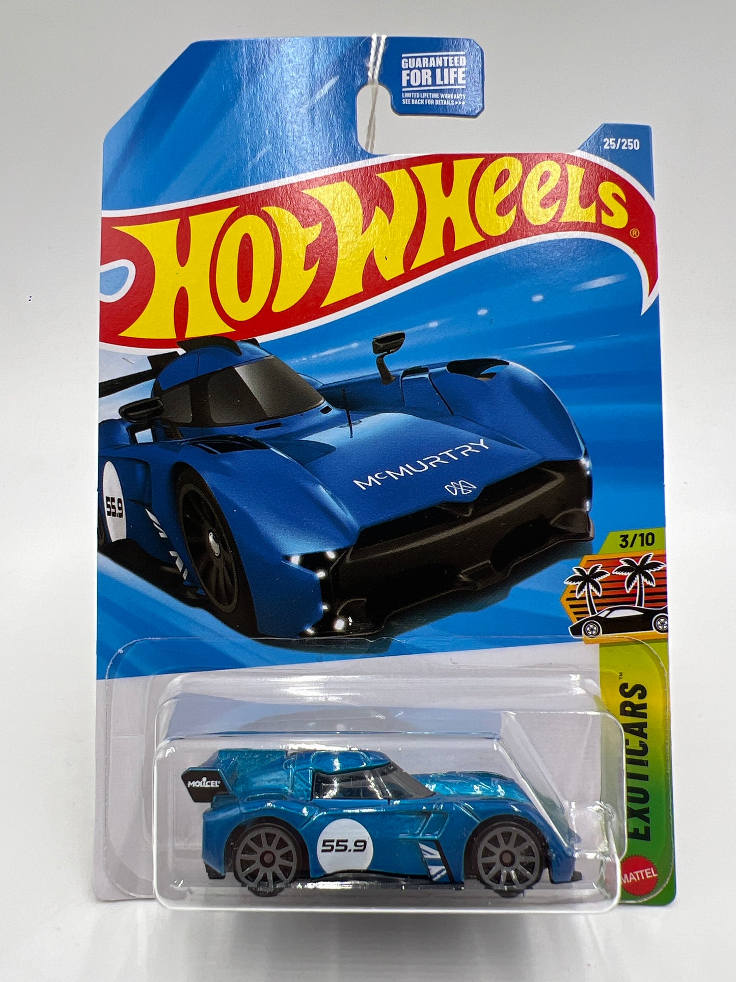 2026 Hot Wheels B Case Exoticars #25 McMurtry Speirling Blue