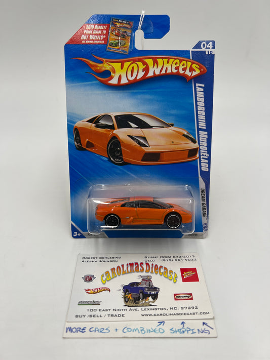 2009 Hot Wheels Dream Garage #150 Lamborghini Murcielago Orange 102G