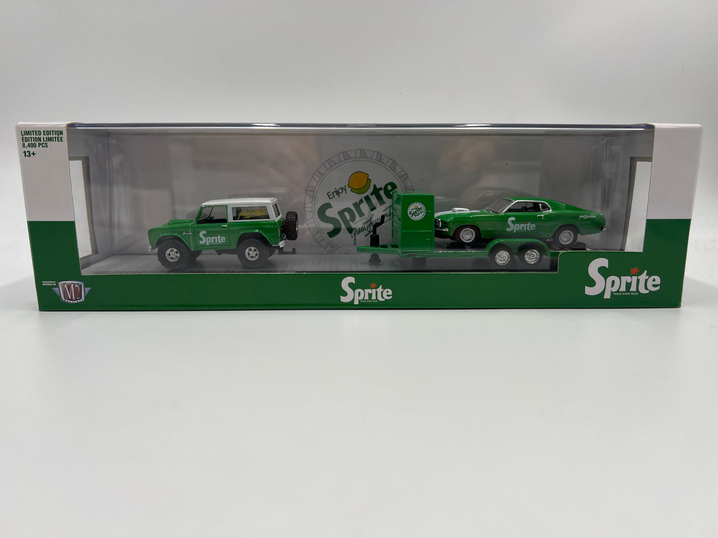 M2 Machines Auto Haulers Sprite 1966 Ford Bronco & 1970 Ford Mustang 428 SCJ TW14