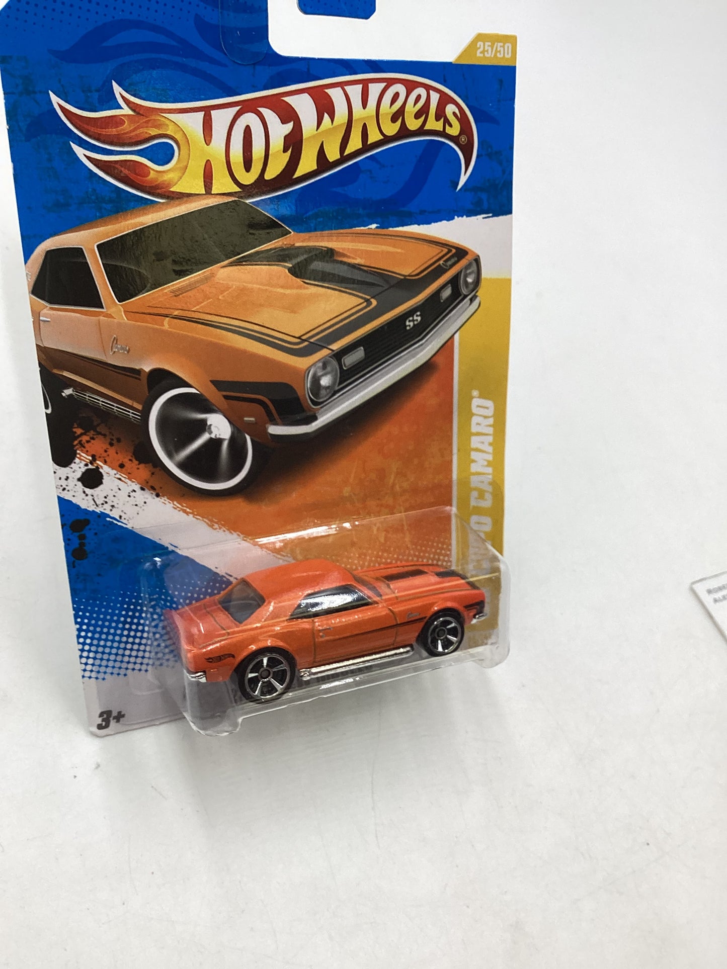 2011 Hot wheels #25 68 COPO Camaro Orange 4B