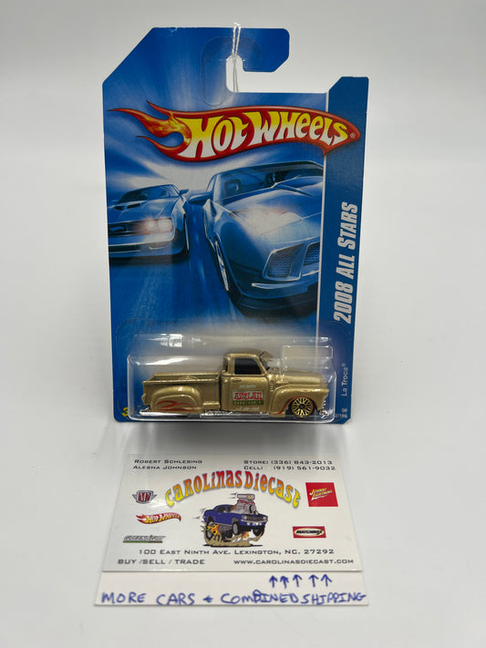 2008 Hot Wheels All Stars #42 La Troca Gold 18B