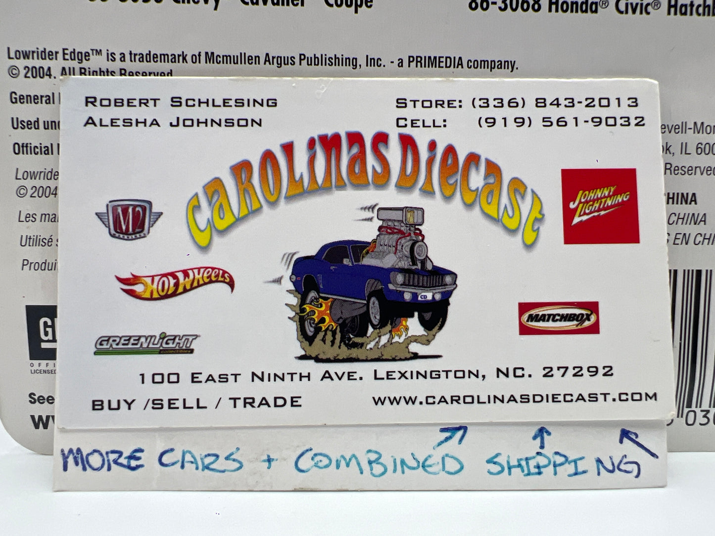 Revell Lowrider Edge Magazine New Age Customs #125 Ford Focus SVT Orange