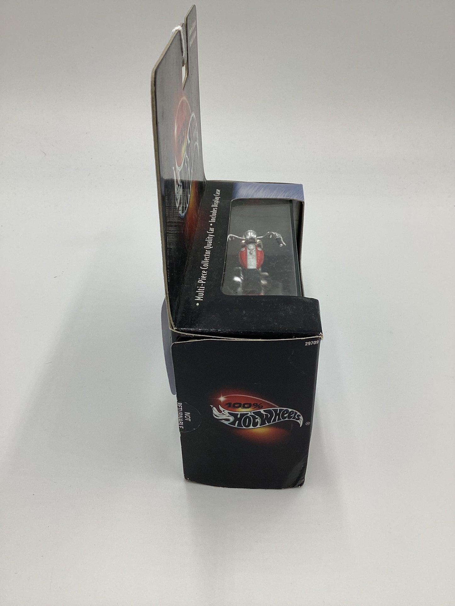 Hot Wheels Black Box 100% Harley-Davidson Fatboy Red #2