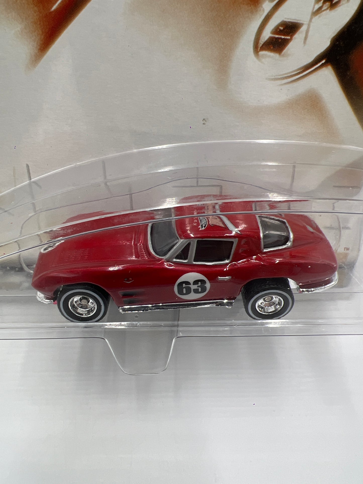 2002 Hot Wheels Auto Milestones 1963 Corvette Red SR