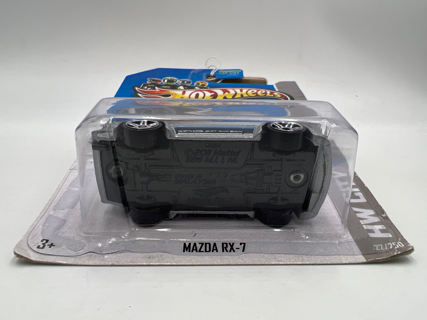 2013 Hot Wheels Treasure Hunt #22 Mazda RX-7 Silver