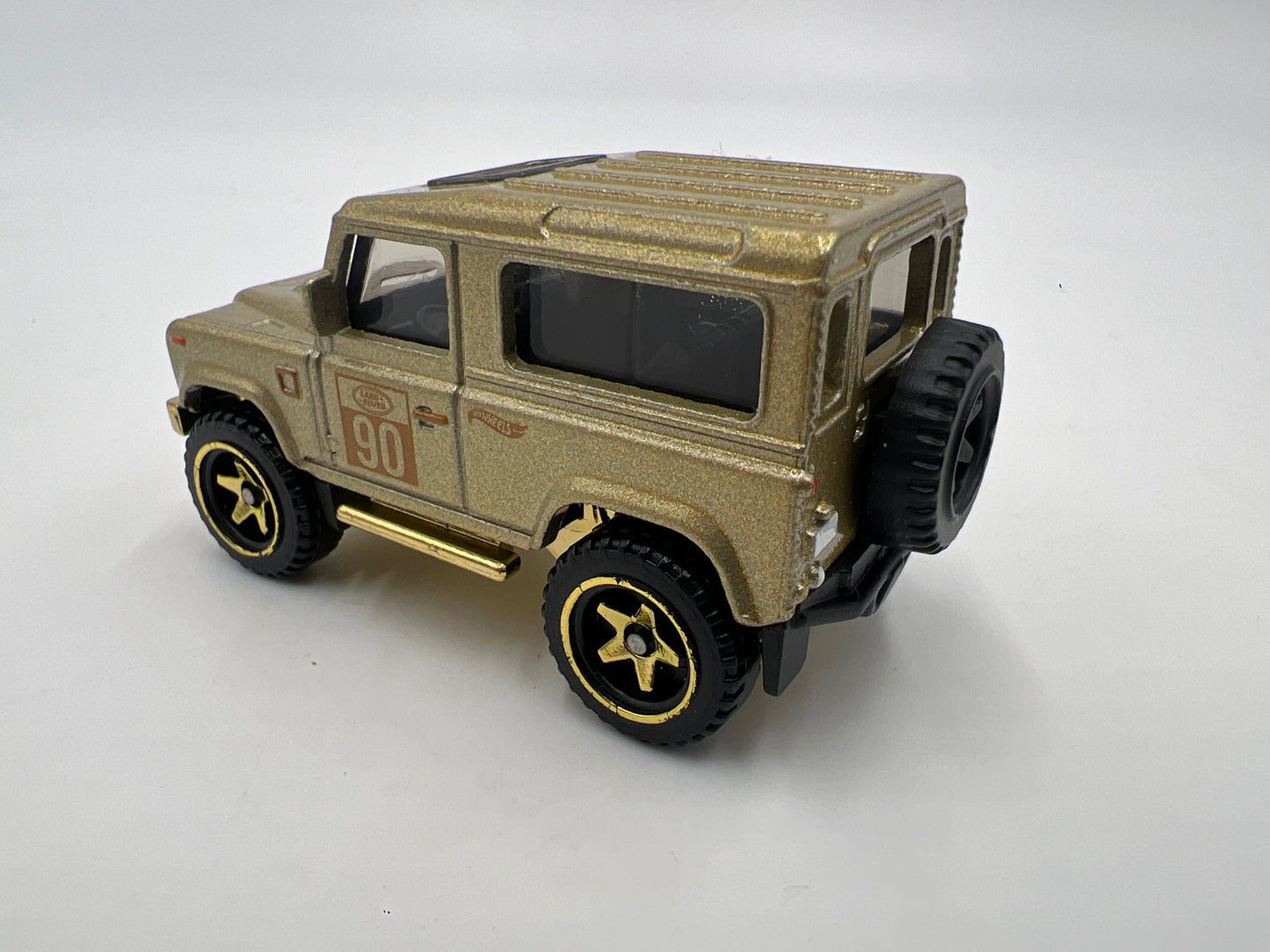 2022 Hot Wheels FAO Schwarz Loose Land Rover Defender 90 Gold