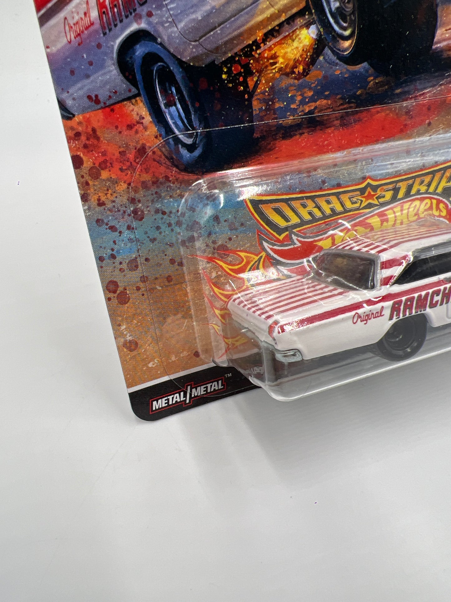 Hot Wheels Premium Drag Strip Demons #1 65 Dodge Coronet White 242G
