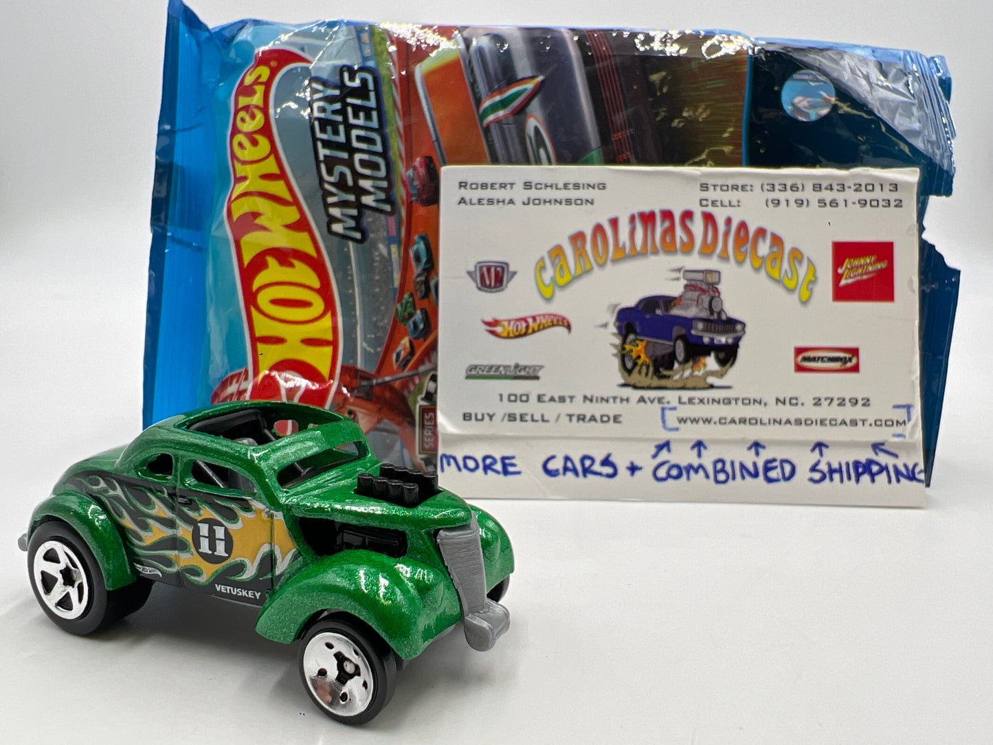 2018 Hot Wheels Mystery Models Series 1 #11 Pass N Gasser Green