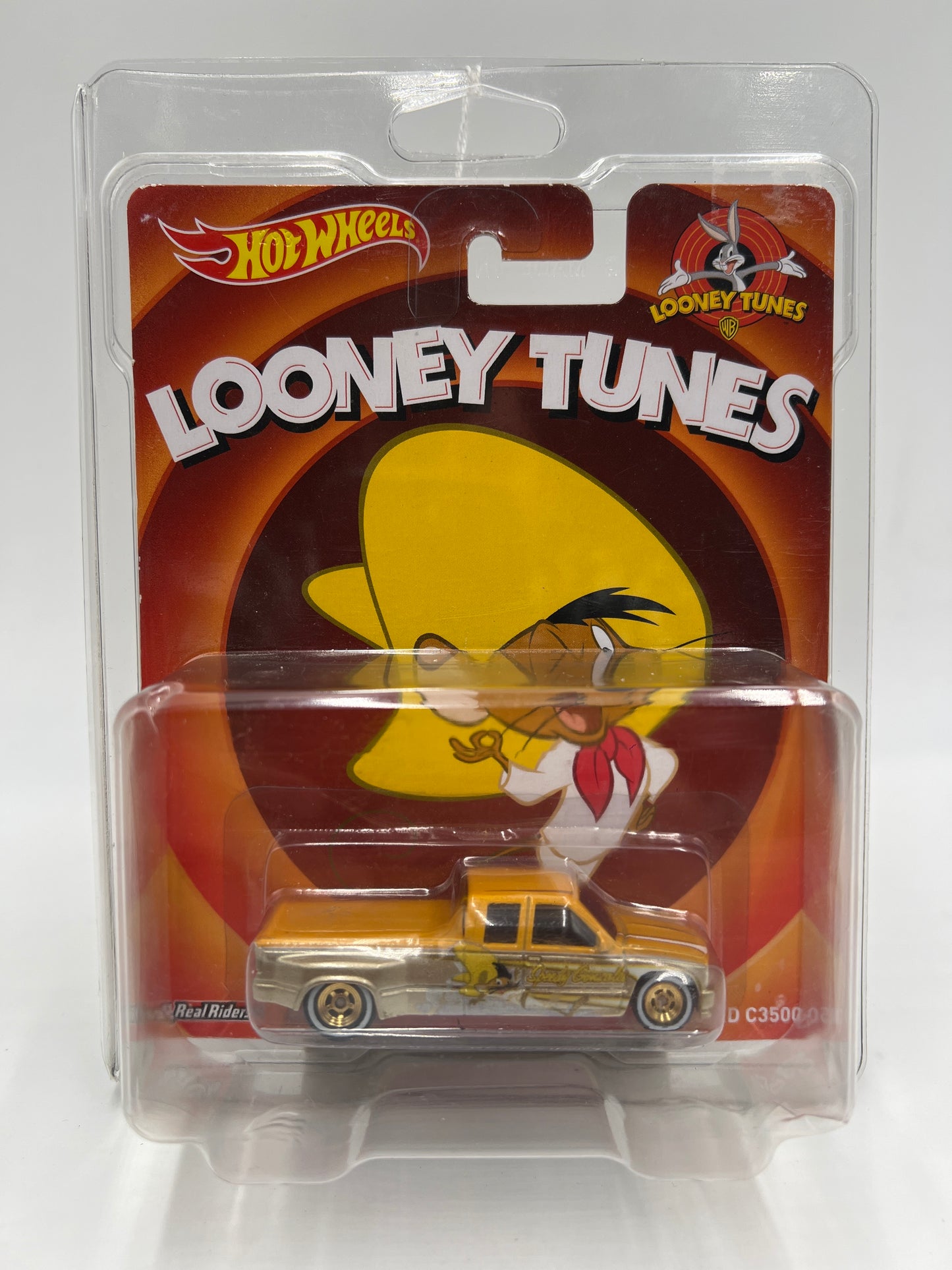 Hot Wheels Premium Looney Tunes Speedy Gonzales Customized C3500 W/Protector