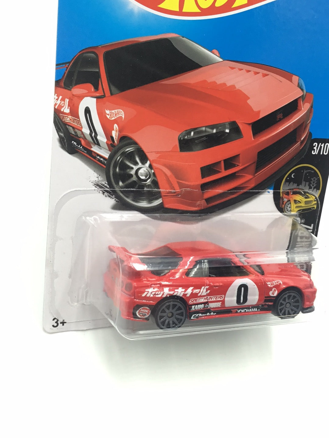 2016 hot wheels #83 Nissan Skyline GT-R (R-34)