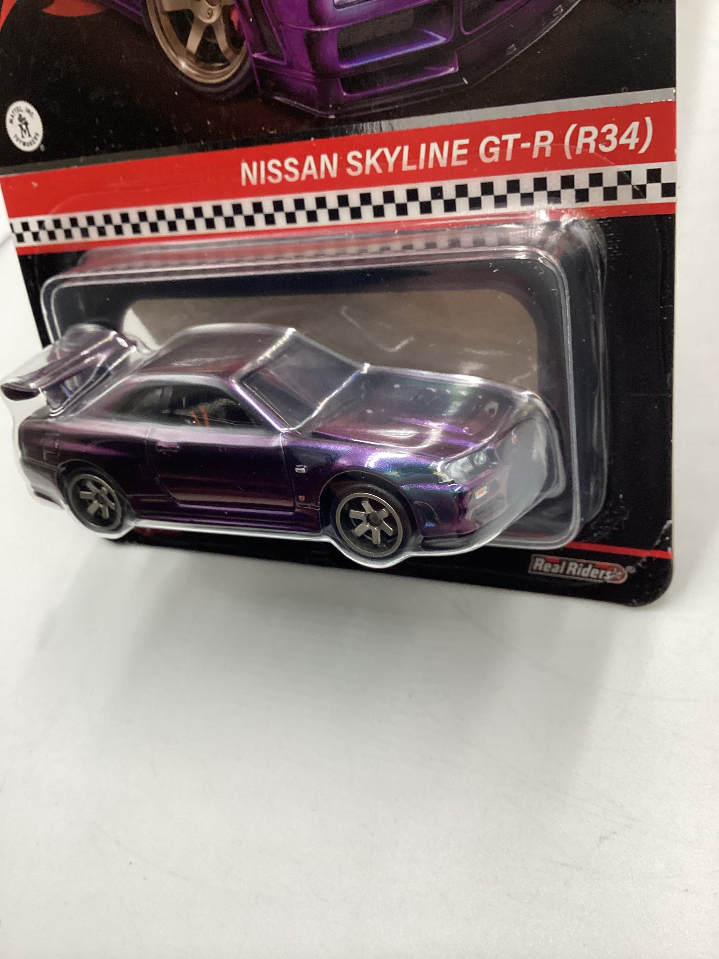 2024 Hot Wheels RLC Nissan Skyline GT-R R34 Chameleon W/Protector