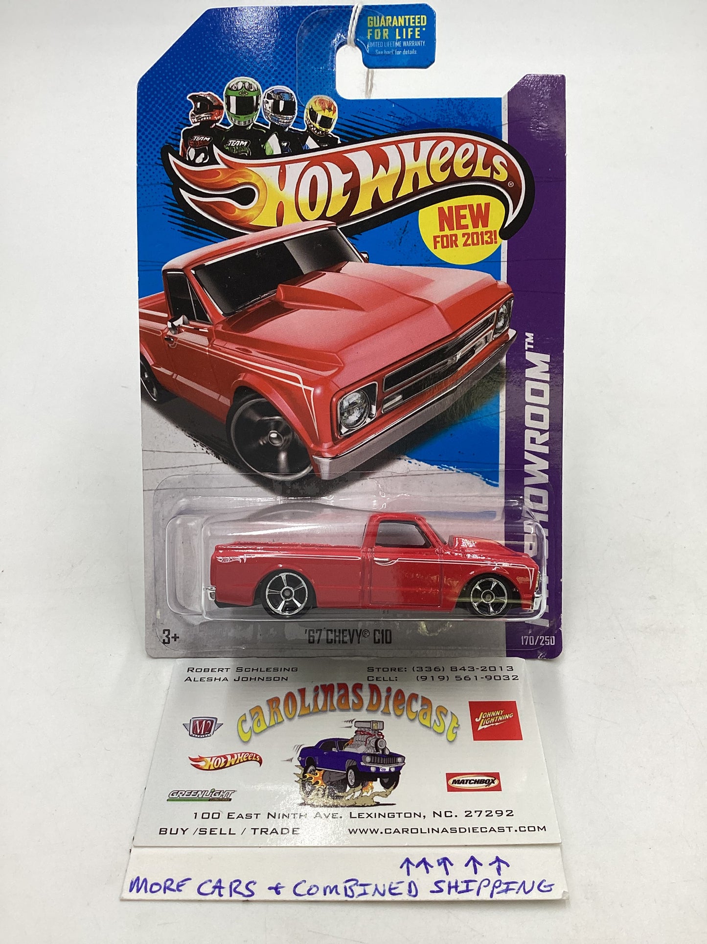 2013 Hot wheels #170 67 Chevy C10 18C