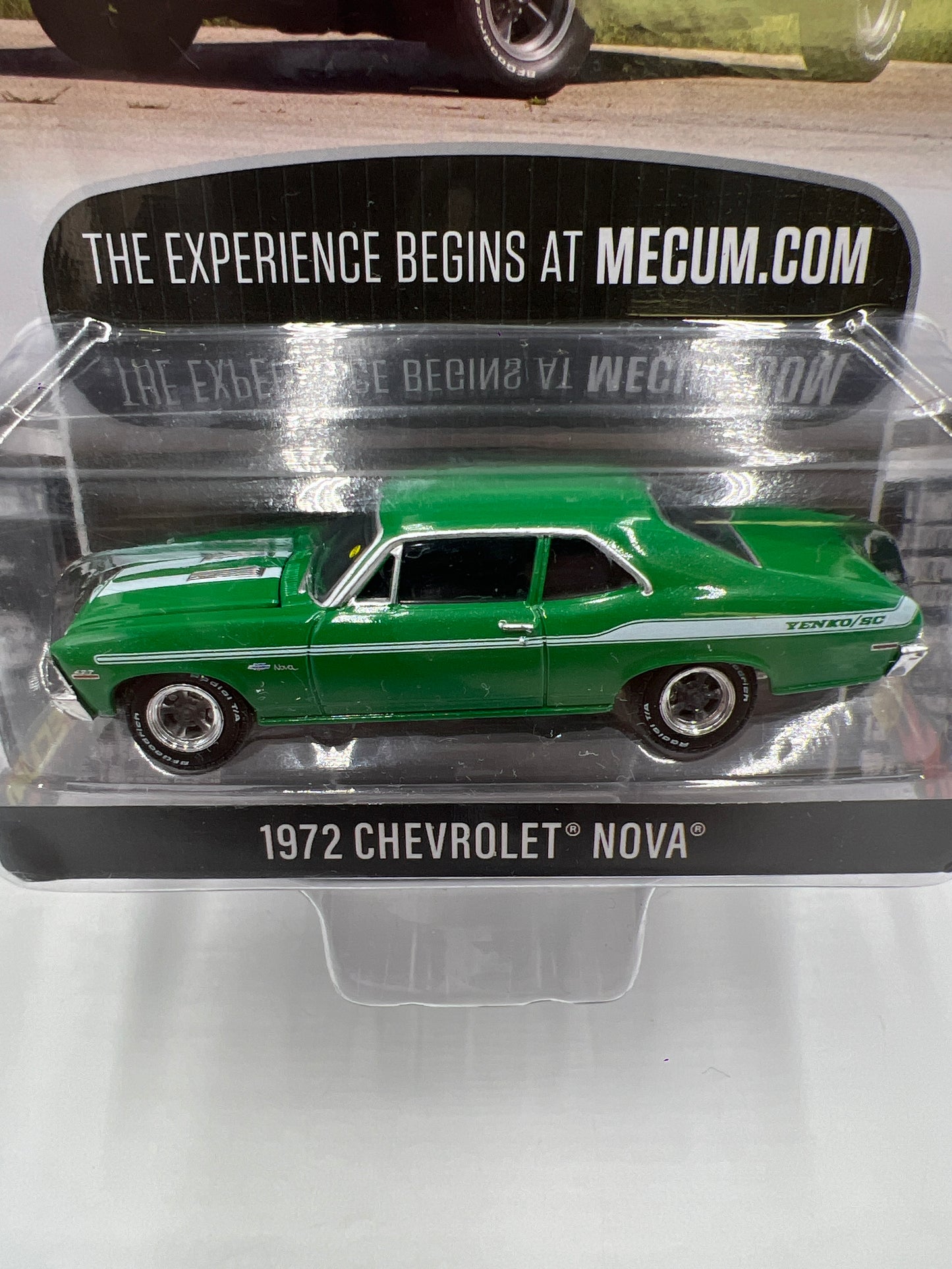 Greenlight Mecum Auctions 1972 Chevrolet Nova Green 178D