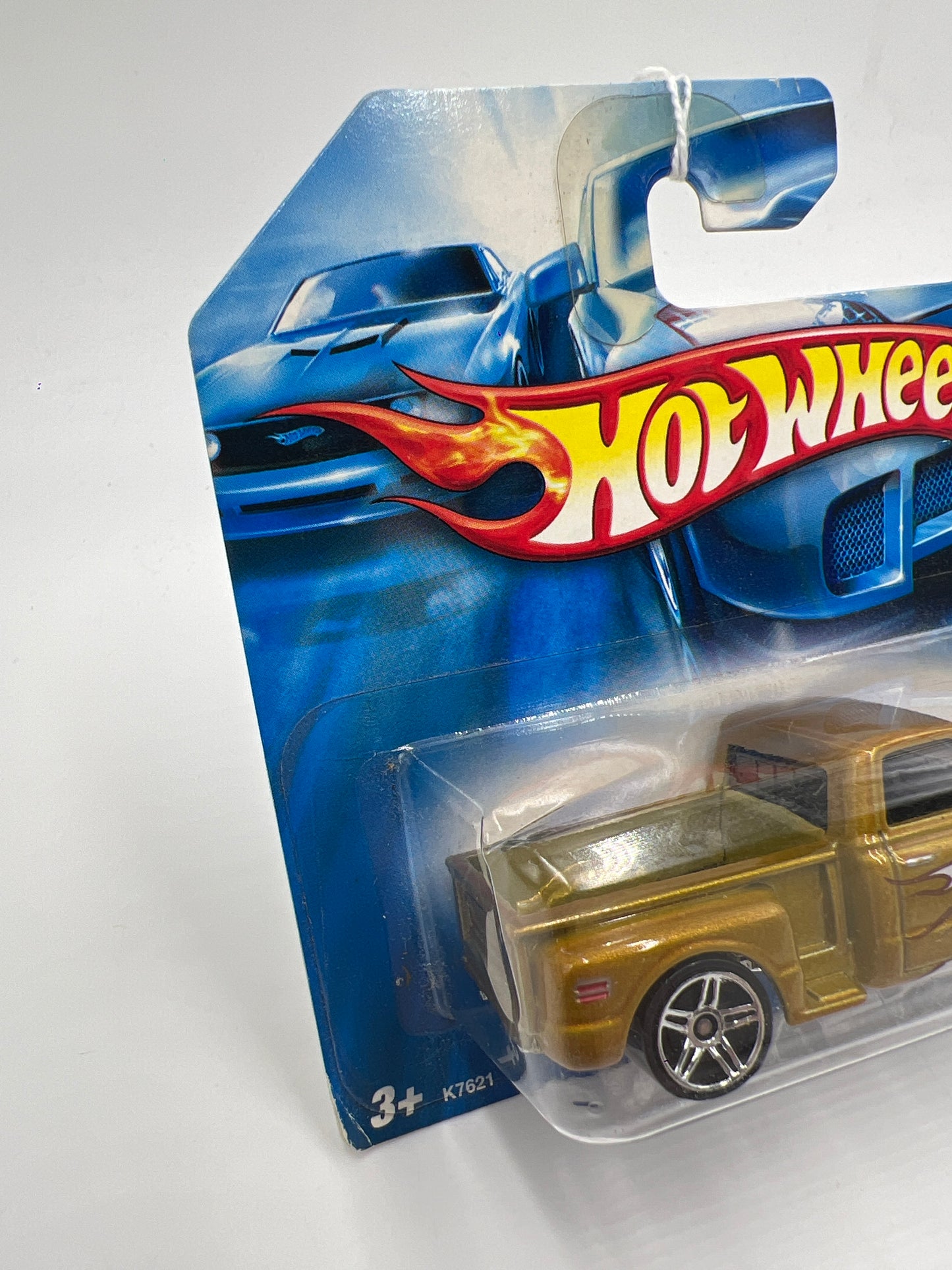 2007 Hot Wheels Short Card Treasure Hunt #130 Custom 69 Chevy Gold