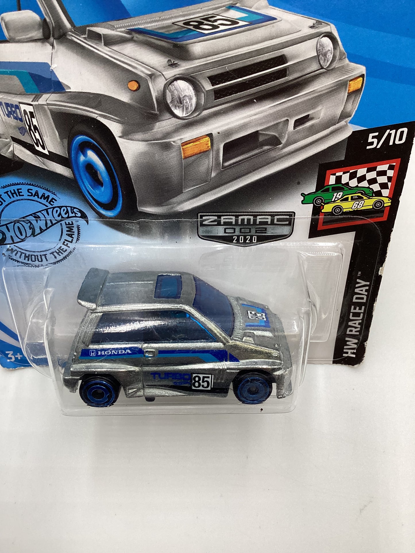 2020 Hot Wheels Zamac 002 #11 85 Honda City Turbo II Bad Card 143C