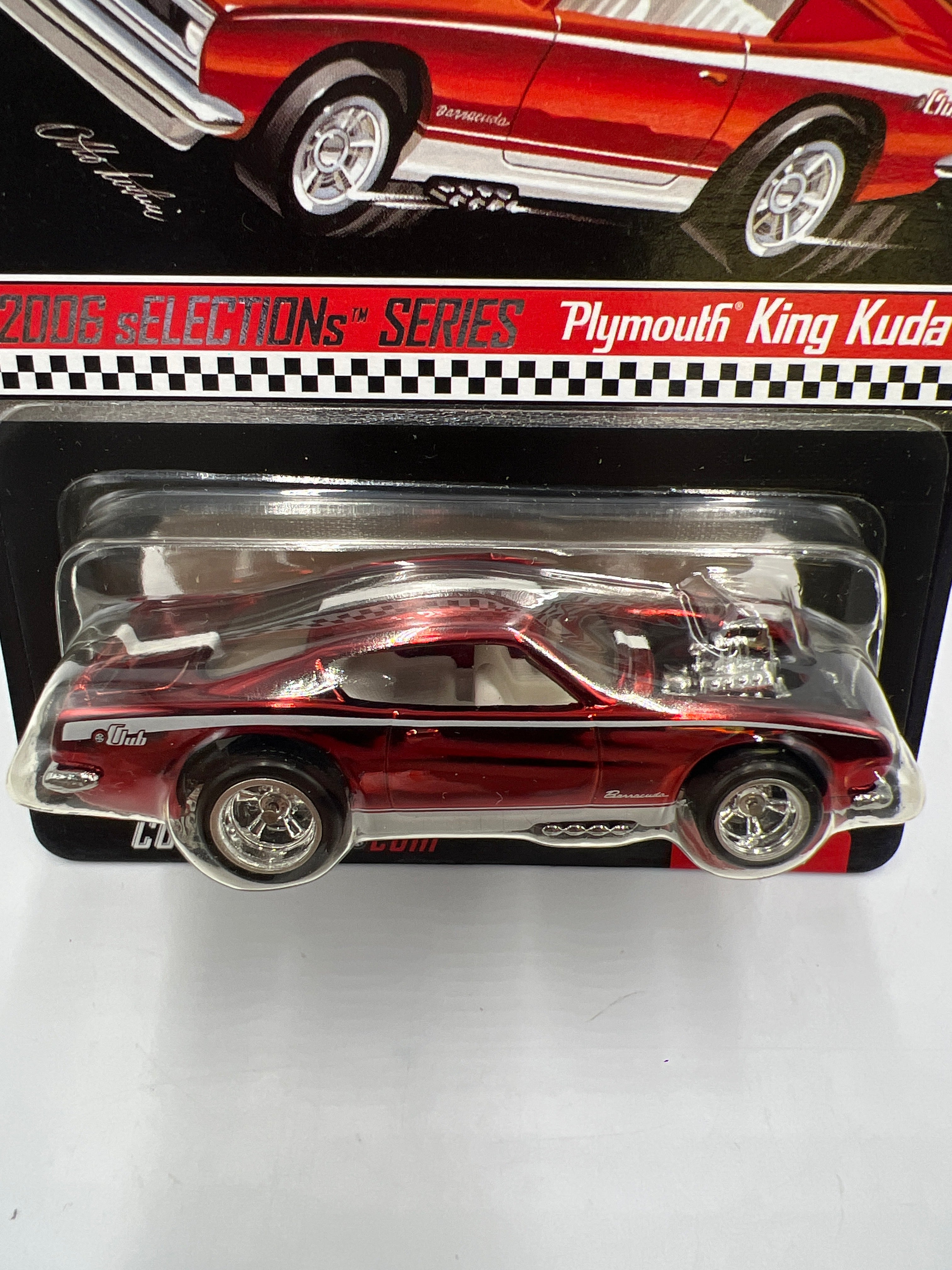 2006 Hot Wheels sELECTIONs 4 of 4 Plymouth King Kuda Red W