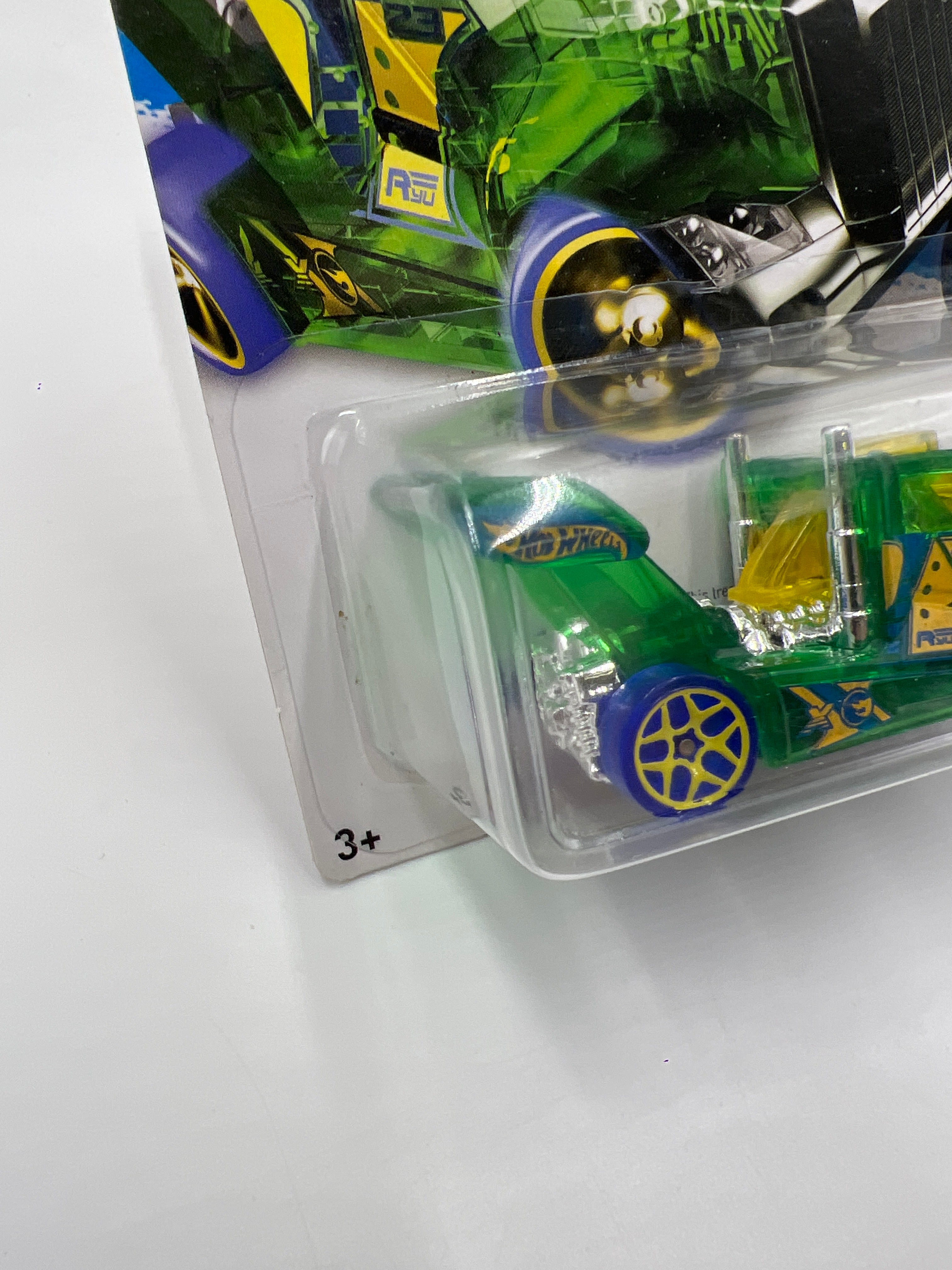 2016 Hot Wheels X-Raycers Treasure Hunt #12 Rig Storm Green 283A